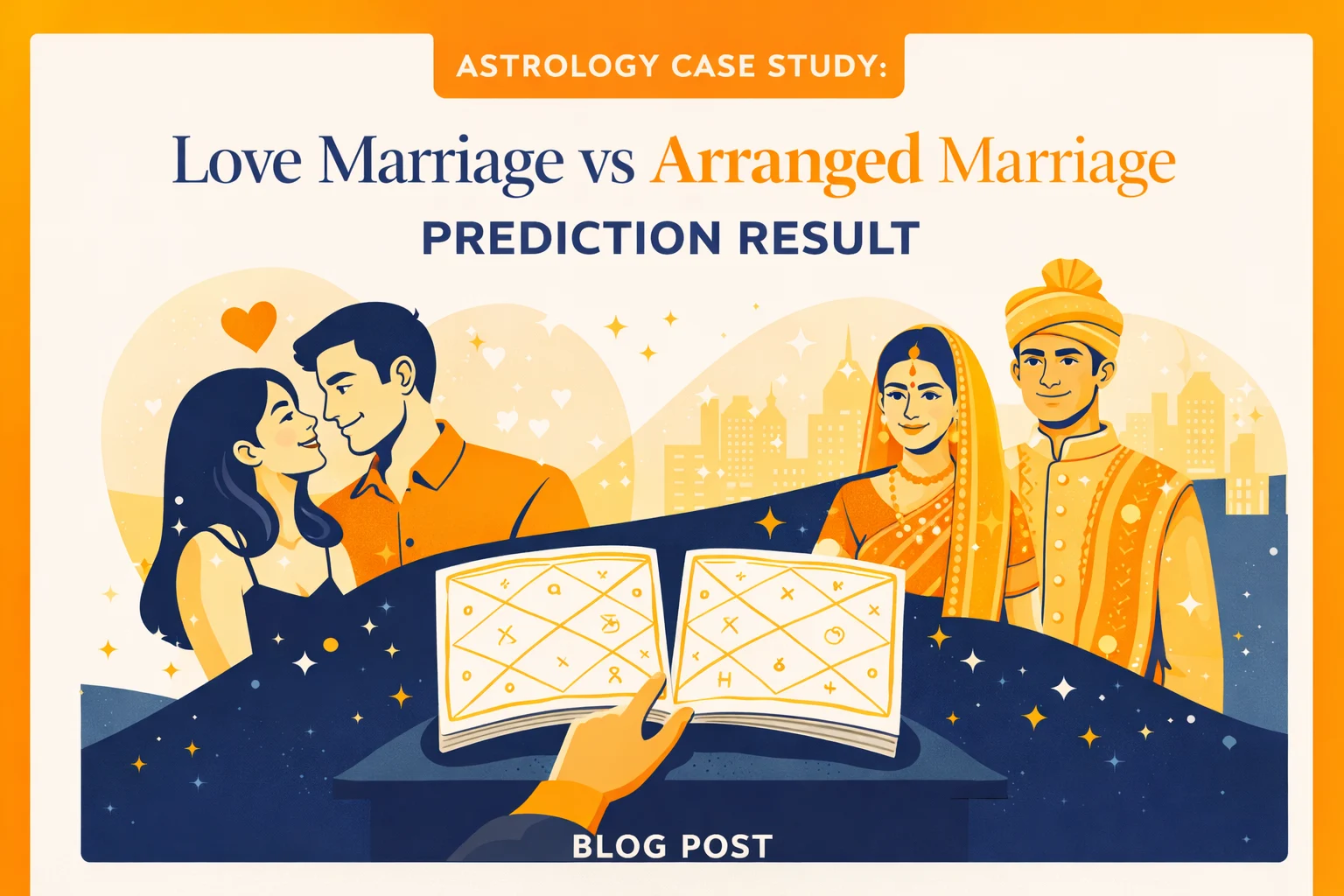 Astrology Case Study Love Marriage vs Arranged Marriage Prediction Result