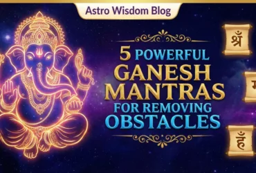 Powerful 5 Ganesh Mantra for Removing Obstacles
